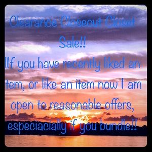 Closet Clearance Closeout Sale